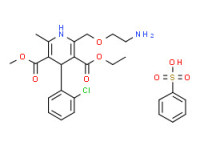 (±)-3-Ethyl 5-methyl 2-[(2-aminoethoxy)methyl]-4-(2-chlorophenyl)-1,4-dihydro-6-methyl-3,5-pyridinedicarboxylate monobenzenesulfonate