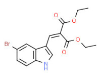 Diethyl [(5-bromo-1H-indol-3-yl)methylene]malonate