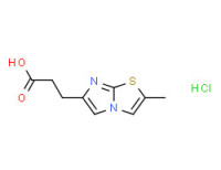 3-(2-Methylimidazo[2,1-b]thiazol-6-yl)propanoic acidhydrochloride
