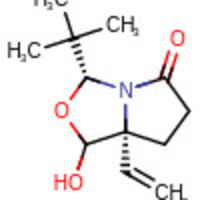 (3R,7aR)-3-(tert-butyl)-1-hydroxy-7a-vinyltetrahydro-3H,5H-pyrrolo[1,2-c]oxazol-5-one