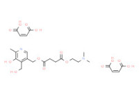 2-(dimethylamino)ethyl [5-hydroxy-4-(hydroxymethyl)-6-methylpyridin-3-yl]methyl succinate, salt with maleic acid (1:2)
