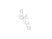 L-2-(2-amino-1,4,5,6-tetrahydro-4-pyrimidinyl)-N-[[(a-carboxyphenethyl)amino]carbonyl]glycyl-N-(a-formylphenethyl)-L-isoleucinamide, stereoisomer
