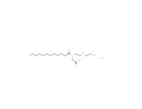 Sodium N-[2-[(2-hydroxyethyl)amino]ethyl]-N-(1-oxododecyl)glycinate