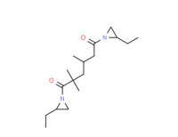 1,1'-[2,2,4(or 2,4,4)-trimethyl-1,6-dioxohexane-1,6-diyl]bis[2-ethylaziridine]