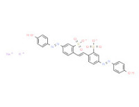 Potassium sodium 4,4'-bis[(4-hydroxyphenyl)azo]stilbene-2,2'-disulphonate