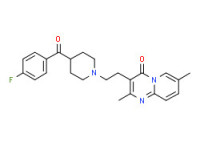 3-[2-[4-(4-fluorobenzoyl)-1-piperidyl]ethyl]-2,7-dimethyl-4H-pyrido[1,2-a]pyrimidin-4-one