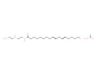 N-[2-[(2-hydroxyethyl)amino]ethyl]octadeca-9,12-dienamide monoacetate