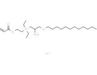 [3-(dodecyloxy)-2-hydroxypropyl]diethyl[2-[(1-oxoallyl)oxy]ethyl]ammonium chloride