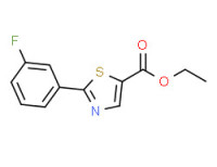 ethyl 2-(3-fluorophenyl)thiazole-5-carboxylate