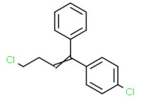 1-chloro-4-(4-chloro-1-phenyl-1-butenyl)benzene