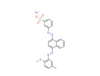Sodium 3-[[4-[(2-methoxy-5-methylphenyl)azo]-1-naphthyl]azo]benzenesulphonate