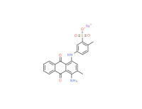 Sodium 4-[(4-amino-9,10-dihydro-3-methyl-9,10-dioxo-1-anthryl)amino]toluene-2-sulphonate