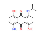 1-amino-4,8-dihydroxy-5-[(1-methylethyl)amino]anthraquinone