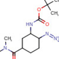 tert-butyl N-[2-azido-5-(dimethylcarbamoyl)cyclohexyl]carbamate
