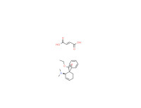 trans-(±)-[2-(ethoxycarbonyl)-2-phenylcyclohex-5-enyl]dimethylammonium hydrogen fumarate