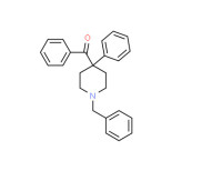 Phenyl 4-phenyl-1-(phenylmethyl)-4-piperidyl ketone