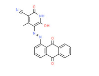 5-[(9,10-dihydro-9,10-dioxo-1-anthryl)azo]-1,2-dihydro-6-hydroxy-4-methyl-2-oxonicotinonitrile
