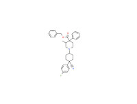 Benzyl 1-[4-cyano-4-(4-fluorophenyl)cyclohexyl]-3-methyl-4-phenylpiperidine-4-carboxylate