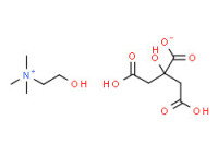 Choline dihydrogen citrate