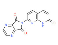 6-(7,8-dihydro-7-oxo-1,8-naphthyridin-2-yl)-5H-pyrrolo[3,4-b]pyrazine-5,7(6H)-dione
