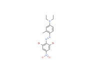 4-[(2,6-dibromo-4-nitrophenyl)azo]-N,N-diethyl-m-toluidine