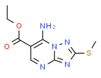 ethyl 7-amino-2-methylsulfanyl-[1,2,4]triazolo[1,5-a]pyrimidine-6-carboxylate