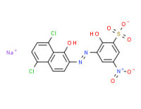 Sodium 3-[(5,8-dichloro-1-hydroxy-2-naphthyl)azo]-2-hydroxy-5-nitrobenzenesulphonate