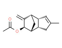 (3aa,4a,6a,7a,7aa)-3a,4,5,6,7,7a-hexahydro-2-methyl-5-methylene-4,7-methano-1H-inden-6-yl acetate