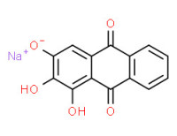 1,2,3-trihydroxyanthraquinone, sodium salt