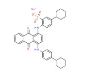 Sodium 5-cyclohexyl-2-[[4-[(4-cyclohexylphenyl)amino]-9,10-dihydro-9,10-dioxo-1-anthryl]amino]benzenesulphonate