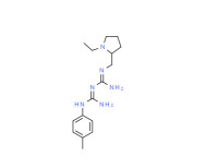 1-[(1-ethyl-2-pyrrolidinyl)methyl]-5-(p-tolyl)biguanide