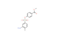 Methyl 4-[[(3-amino-4-tolyl)sulphonyl]oxy]benzoate