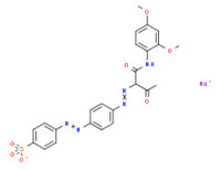 Sodium 4-[[4-[[1-[[(2,4-dimethoxyphenyl)amino]carbonyl]-2-oxopropyl]azo]phenyl]azo]benzenesulphonate