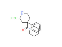 1-[(4-phenylpiperidin-4-yl)carbonyl]piperidine monohydrochloride