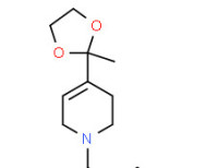 1-benzyl-1,2,3,6-tetrahydro-4-(2-methyl-1,3-dioxolan-2-yl)pyridine