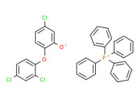 Tetraphenylphosphonium 5-chloro-2-(2,4-dichlorophenoxy)phenolate