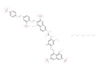 Pentasodium 4-hydroxy-5-[[4-[[[[5-hydroxy-7-sulphonato-6-[[2-sulphonato-4-[(4-sulphonatophenyl)azo]phenyl]azo]-2-naphthyl]amino]carbonyl]amino]-5-methoxy-o-tolyl]azo]naphthalene-2,7-disulphonate