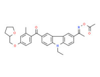1-9-ETHYL-6-2-METHYL-4-(TETRAHYDRO-2-FURANYL)METHOXYBENZOYL-9H-CARBAZOL-3-YL-1-(O-ACETYLOXIME)ETHANONE