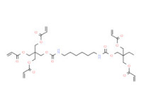2,2-bis[[(1-oxoallyl)oxy]methyl]butyl 10,16-dioxo-13,13-bis[[(1-oxoallyl)oxy]methyl]-11,15-dioxa-2,9-diazaoctadec-17-enoate