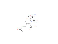 (6R-cis)-3-(acetoxymethyl)-7-amino-7-methoxy-8-oxo-5-thia-1-azabicyclo[4.2.0]oct-2-ene-2-carboxylic acid