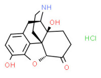 (5a)-4,5-epoxy-3,14-dihydroxymorphinan-6-one hydrochloride