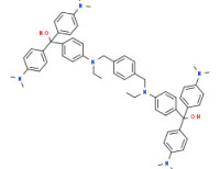4,4'-[1,4-phenylenebis[methylene(ethylimino)]]bis[a,a-bis[4-(dimethylamino)phenyl]benzyl] alcohol