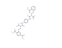 Dimethyl 2-[[1-[[[4-[[2-[[2-(methoxycarbonyl)phenyl]azo]-1,3-dioxobutyl]amino]phenyl]amino]carbonyl]-2-oxopropyl]azo]terephthalate