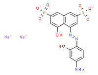 Disodium 4-[(4-amino-2-hydroxyphenyl)azo]-5-hydroxynaphthalene-2,7-disulphonate