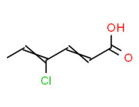 4-chlorohexa-2,4-dienoic acid