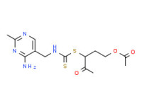 1-[2-(acetoxy)ethyl]-2-oxopropyl [(4-amino-2-methyl-5-pyrimidinyl)methyl]dithiocarbamate