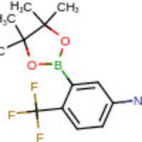 3-(4,4,5,5-tetramethyl-1,3,2-dioxaborolan-2-yl)-4-(trifluoromethyl)aniline