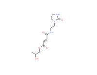 2-hydroxypropyl 4-oxo-4-[[2-(2-oxoimidazolidin-1-yl)ethyl]amino]-2-butenoate