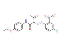 2-[(4-chloro-2-nitrophenyl)azo]-N-(4-ethoxyphenyl)-3-oxobutyramide