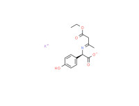 Potassium (R)-[(3-ethoxy-1-methyl-3-oxopropylidene)amino](4-hydroxyphenyl)acetate